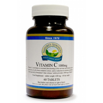 Vitamin C 1000 mg zeitgesteuerte Freisetzung NSP, Modell 1635