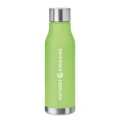 Grüne Flasche mit Logo 600 ml